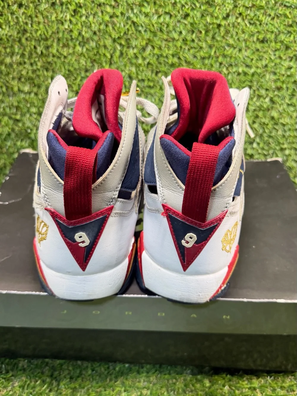 Nike Air Jordan 7 VII Retro Olympic For The Love Of The Game 304775-103 Size 8
